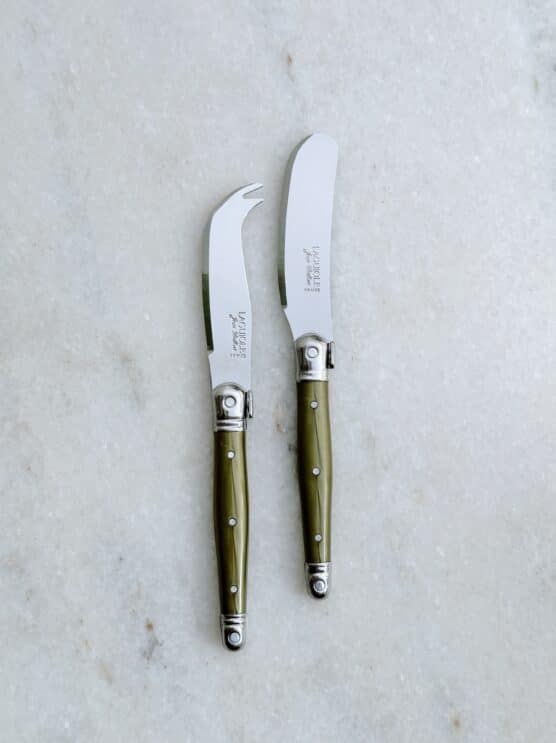 Olive French Charcuterie Knife Set