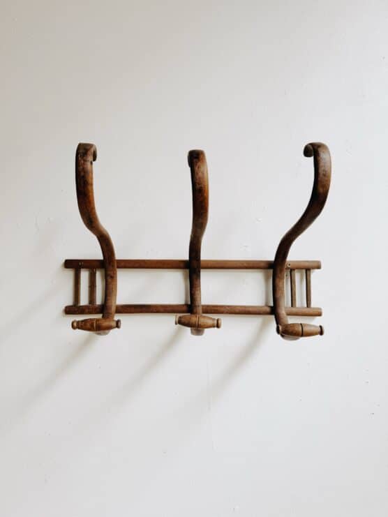 Antique French Bentwood Coat and Hat Rack - Image 2