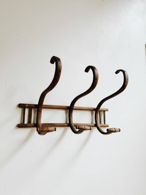 Antique French Bentwood Coat and Hat Rack