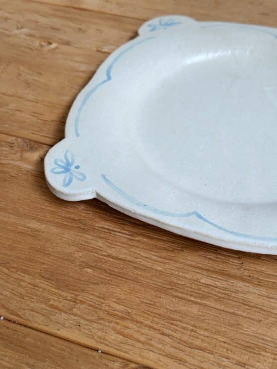 Salto Blue Trim Ceramic Trays - Image 3