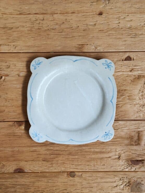 Salto Blue Trim Ceramic Trays - Image 2