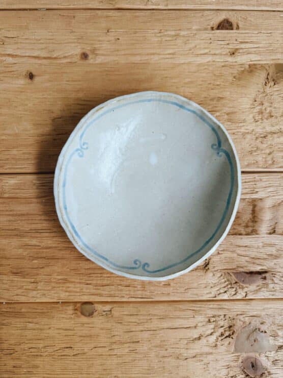 Salto Blue Trim Trinket Dish - Image 3