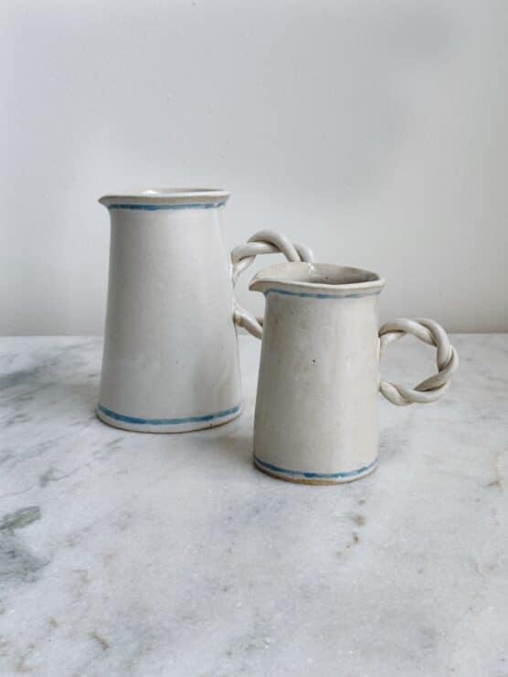 Salto Blue Stripe Pitcher