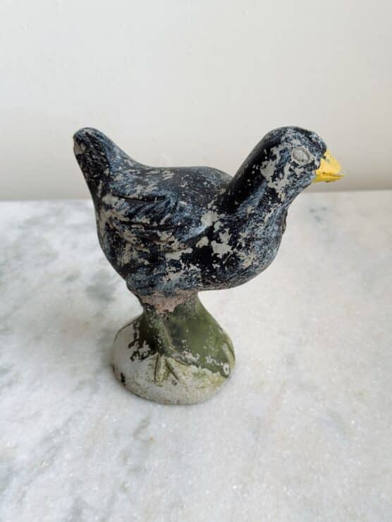 Vintage Concrete Bird Garden Statue