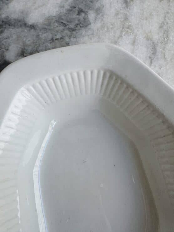 Vintage Faceted Serving Dish - Image 3