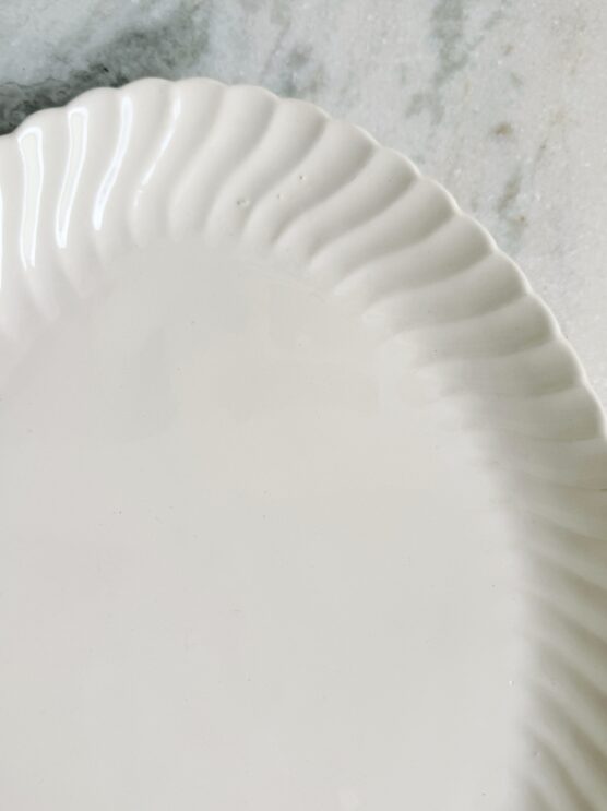 Vintage Scallop Edge Platter - Image 2