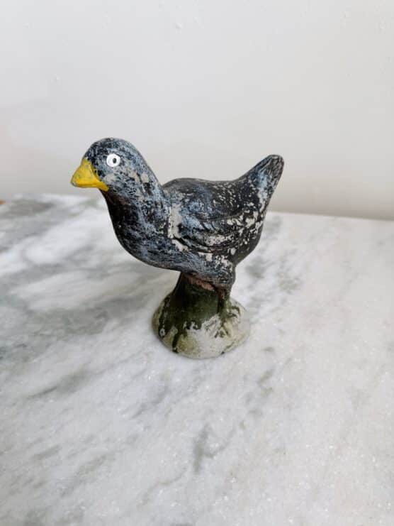 Vintage Concrete Bird Garden Statue - Image 3