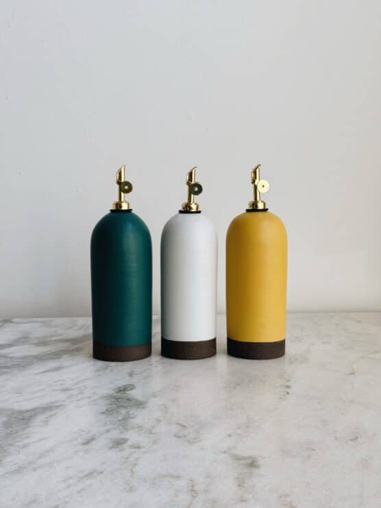 Handmade Ceramic Olive Oil Cruets