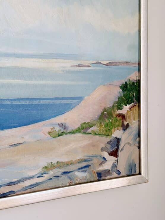 Vintage Swedish Midcentury Beach Landscape - Image 3