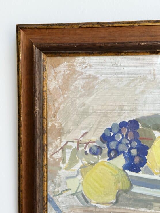 Vintage Gouache Fruit Still Life - Image 3