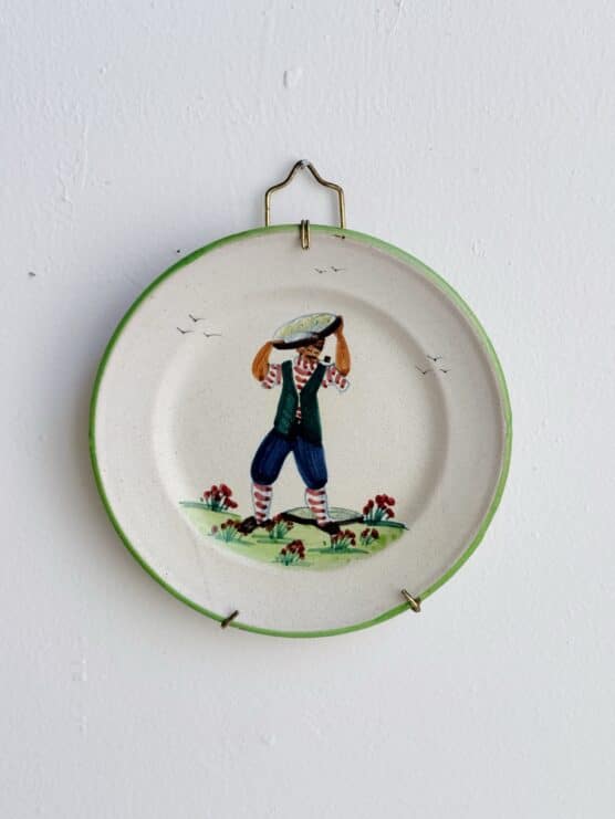 Vintage Italian Hand Painted Sailor Plates - Image 6