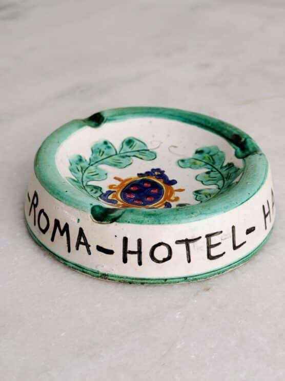 Vintage Italian Hotel Ashtrays - Image 3
