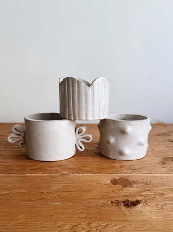 Salto Ceramic Salt Cellar Ramekin