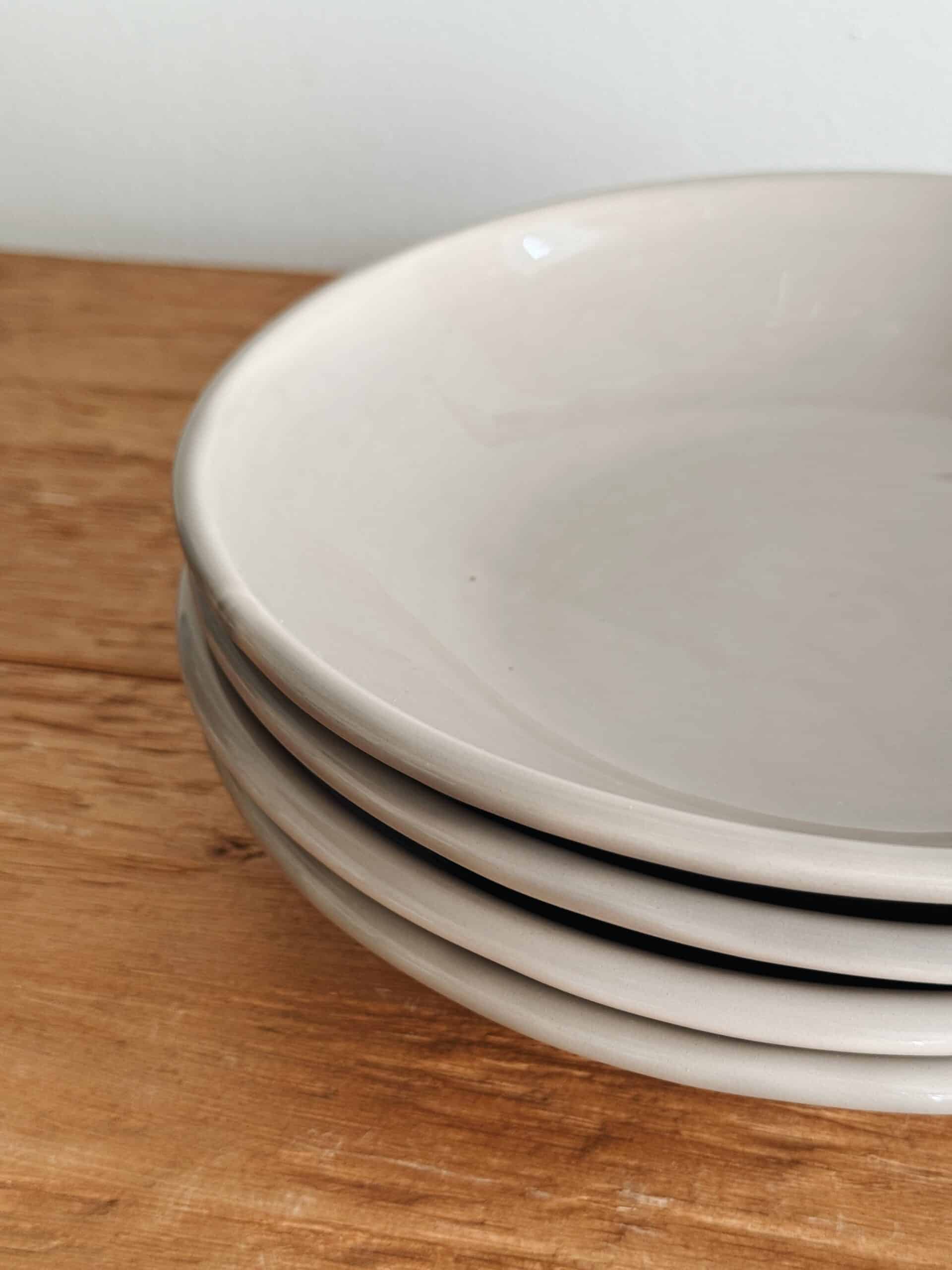 Oyster Gray Maison Pichon Handmade Bowls - Image 2