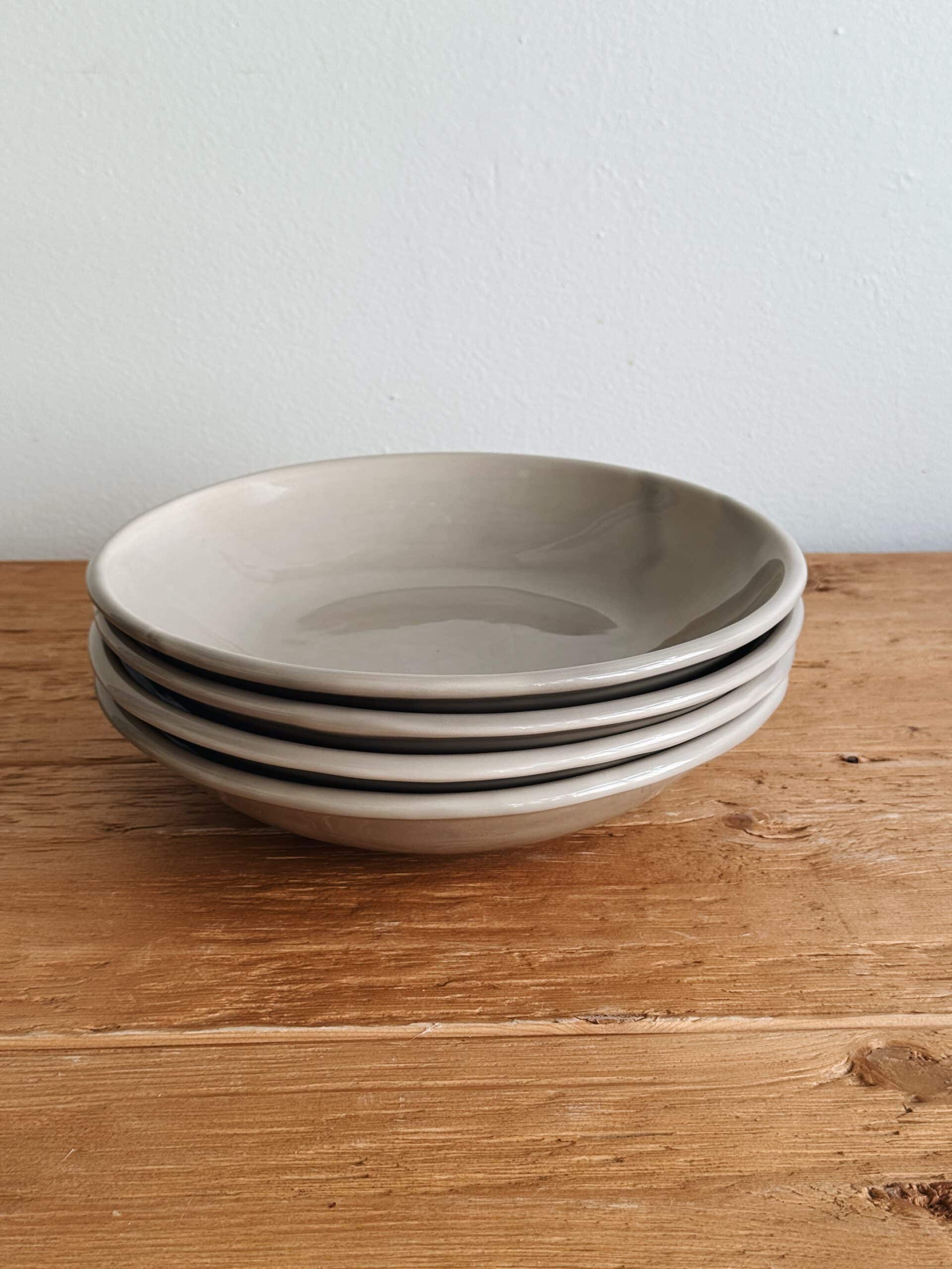 Oyster Gray Maison Pichon Handmade Bowls