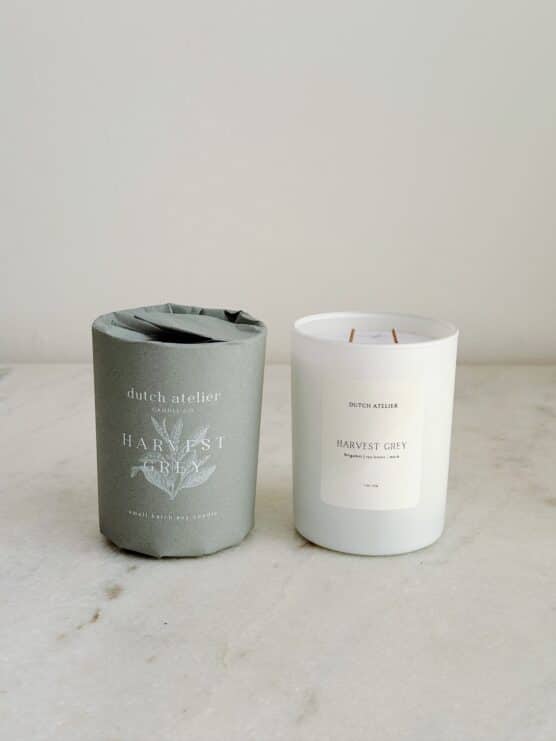 Dutch Atelier Harvest Grey Candle