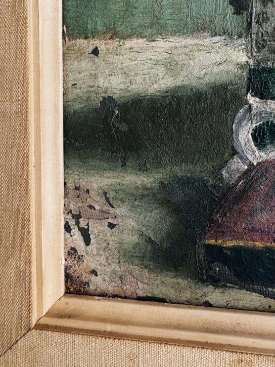Antique Books & Wine Danish Still Life Painting - Image 4