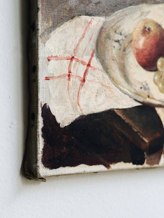 Antique French Still Life with Fruits - Image 4