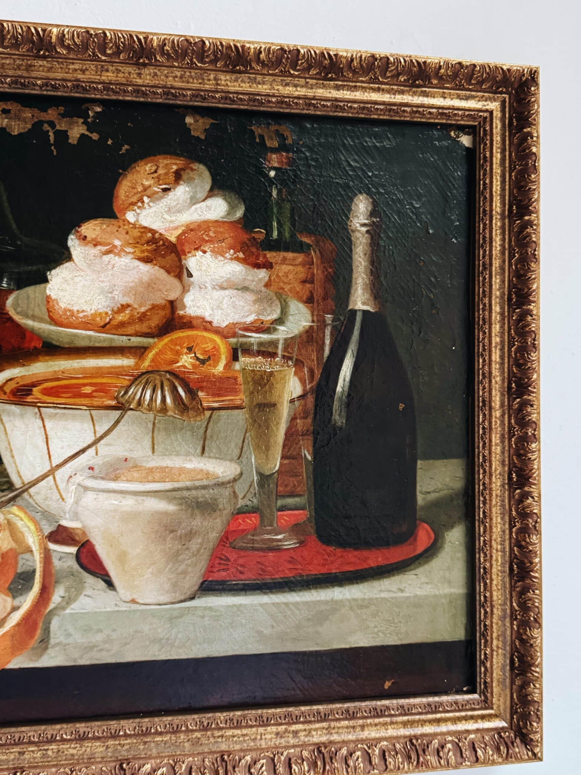 Antique Spanish Lavish Tabletop Still Life I - Image 4