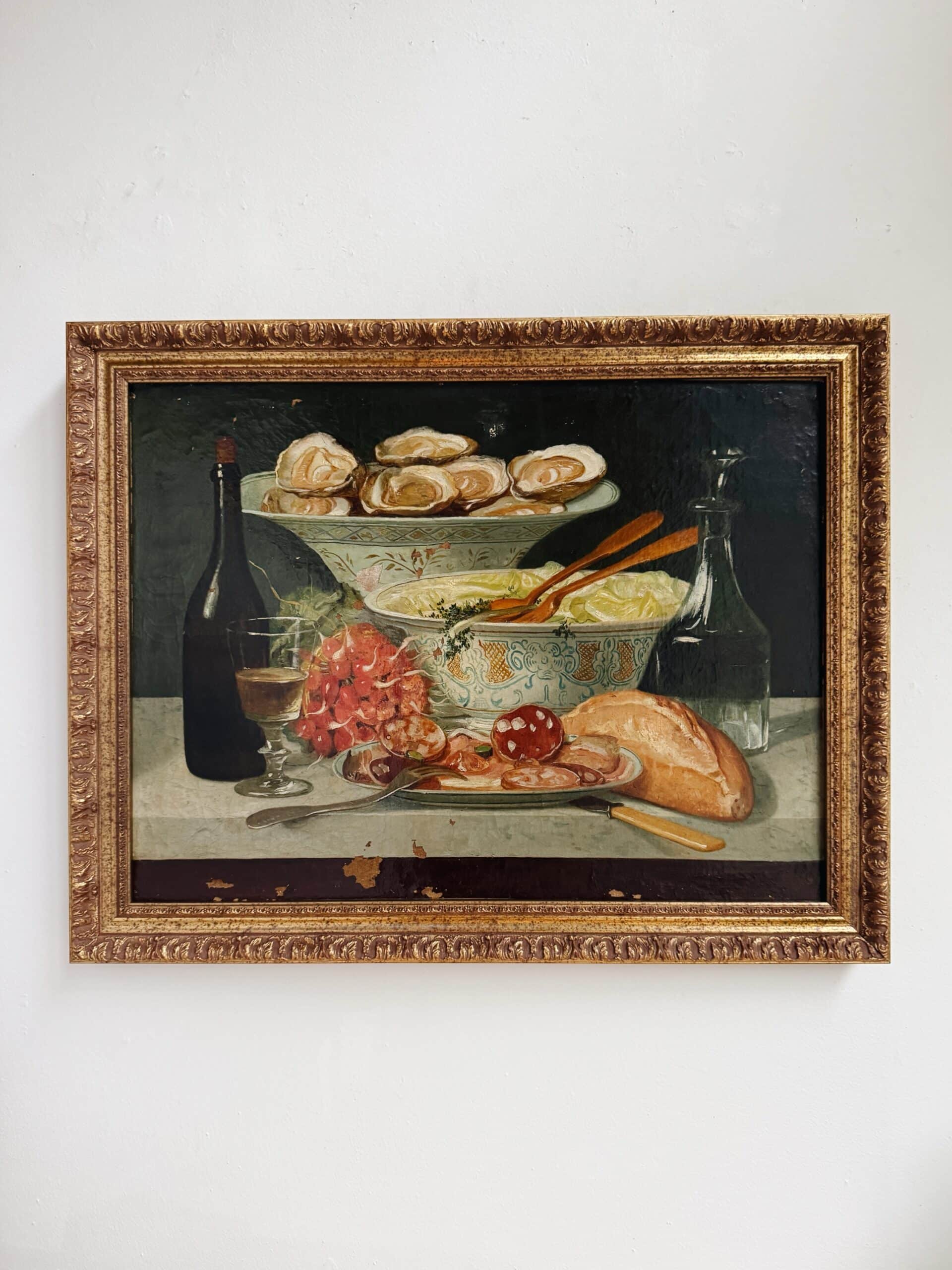 Antique Spanish Lavish Tabletop Still Life II