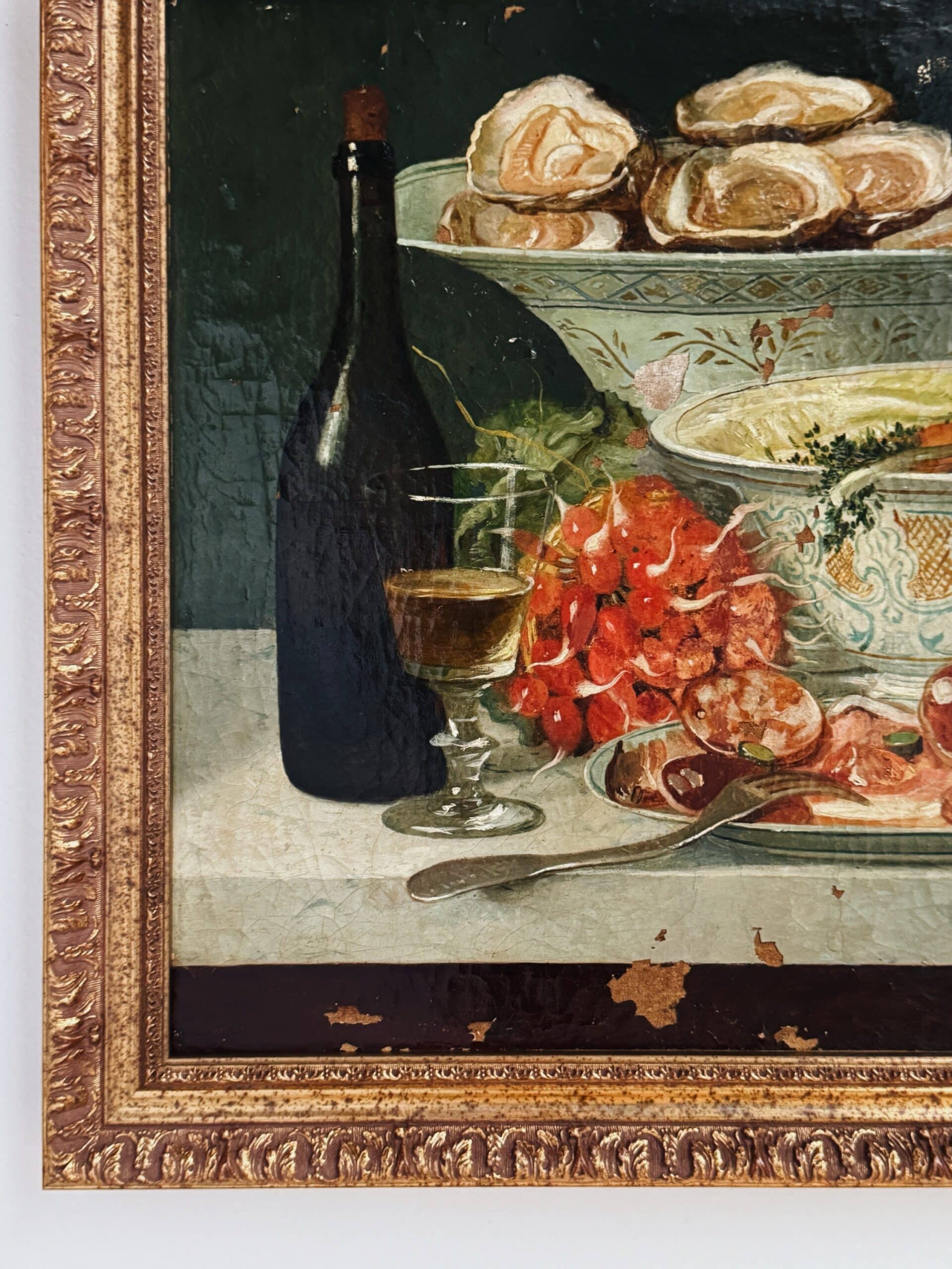 Antique Spanish Lavish Tabletop Still Life II - Image 3