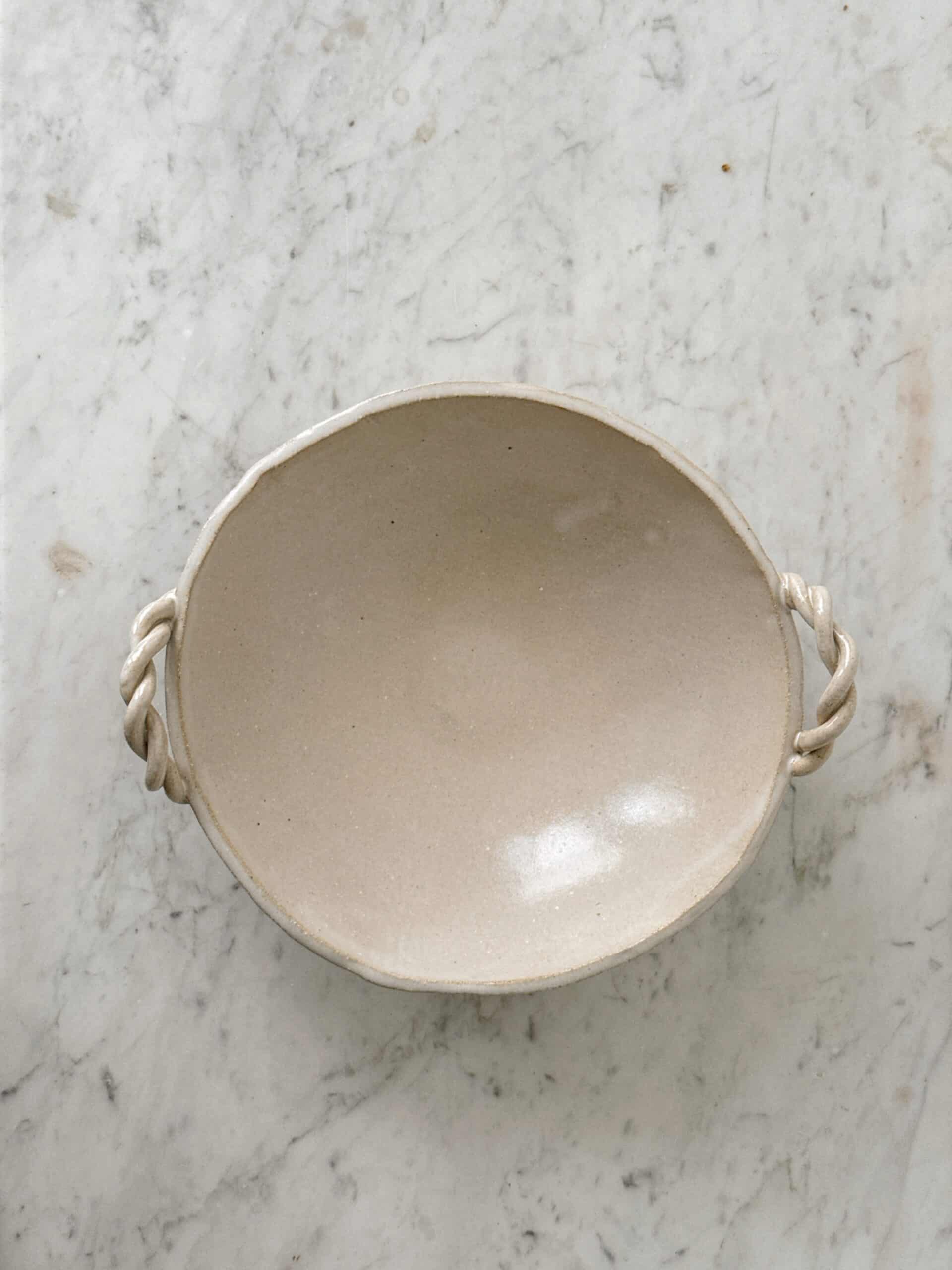 Salto Workshop Ceramic Twist Handle Bowl - Image 3