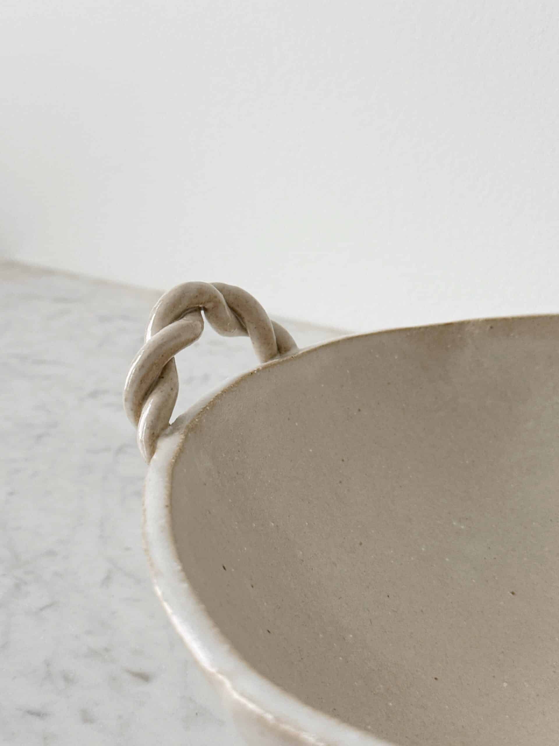 Salto Workshop Ceramic Twist Handle Bowl - Image 2