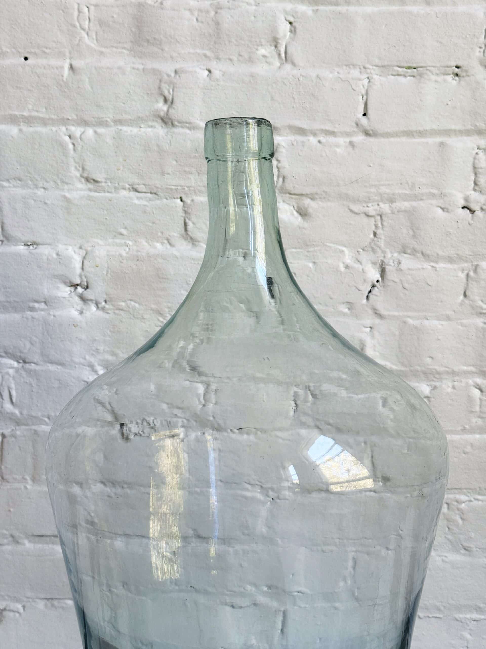 Large Antique French Glass Demijohns - Image 2